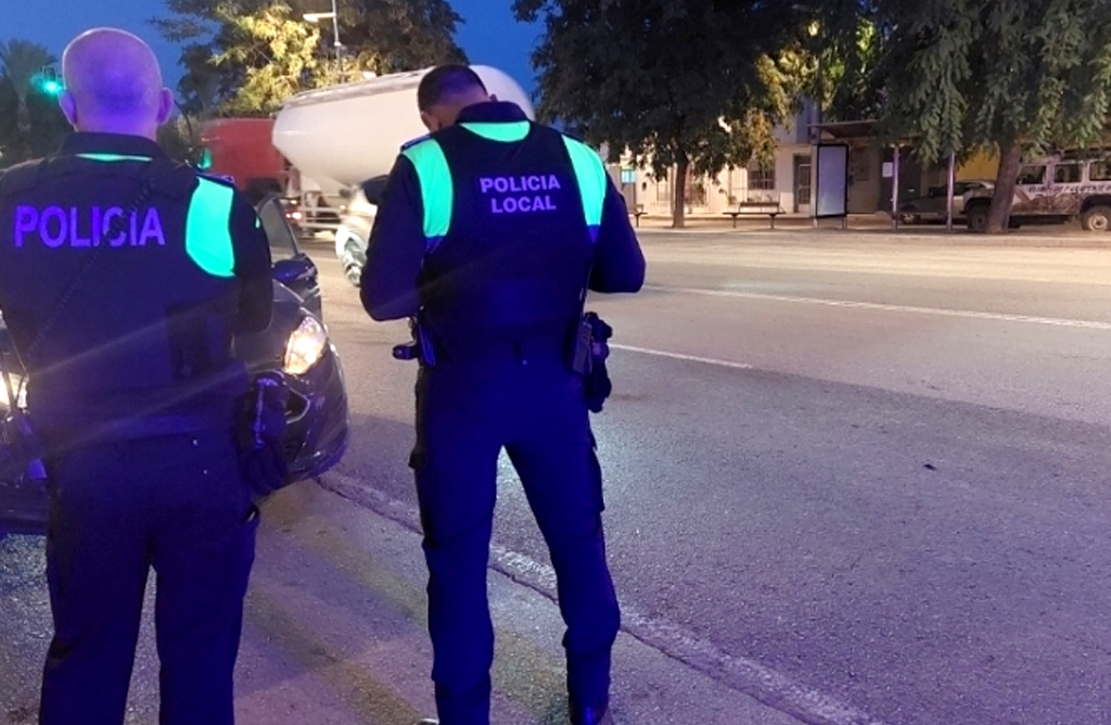 El control de alcohol y drogas, en el foco de la Policía Local del 11 al 23 de diciembre